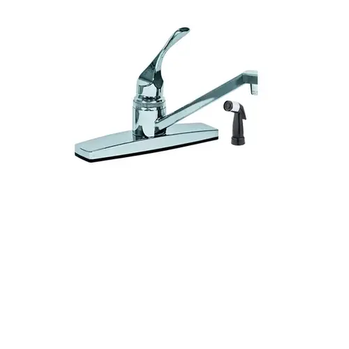 AquaPlumb 1558081 8" Kitchen Faucet Single Handle with Sprayer