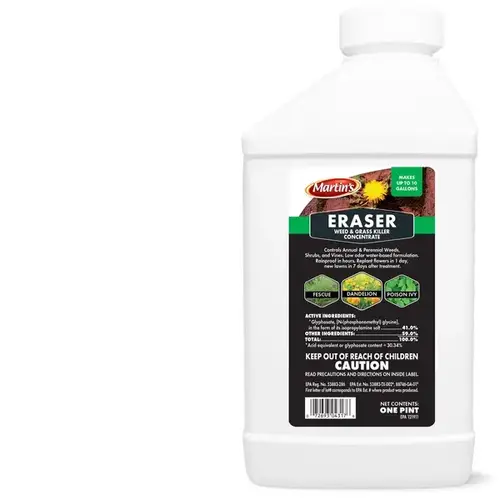 Eraser Weed & Grass Killer Concentrate 1-Pint Clear