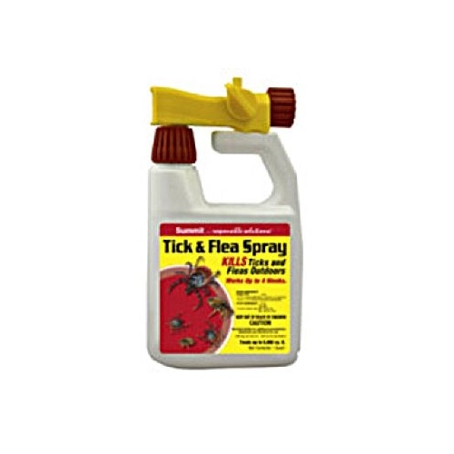 Tick and Flea Spray, Around the Home, 32 oz - pack of 6