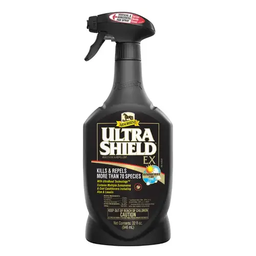 UltraShield EX Insecticide & Repellent, For Farm Animals, 32-oz.