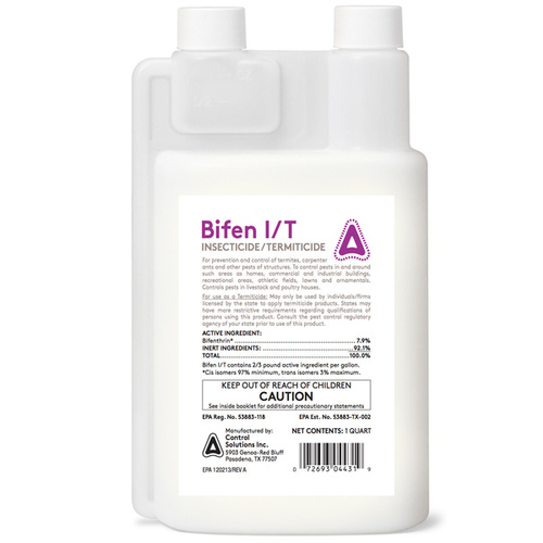 CSI 82004431 Bifen Insecticide/Termiticide, Liquid, 1 qt White