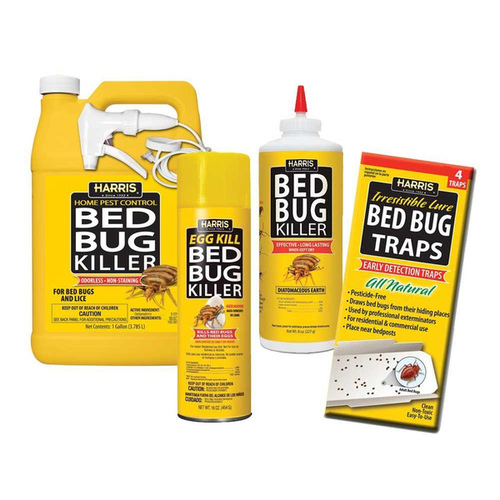 Harris BBKIT-LGVP-4 P.F. Harris Large Bed Bug Value Pack Clear