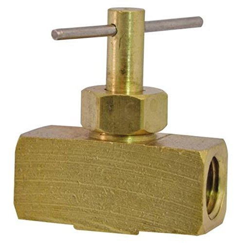 JMF COMPANY 4506630 Needle Valve 1/4" 1/4" Brass