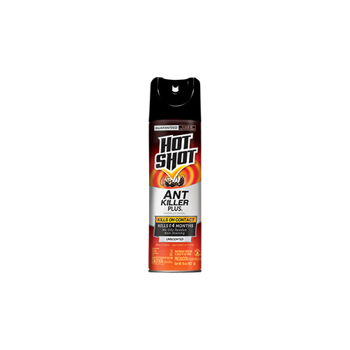 HOT SHOT HG-4480 4480-9 Ant Killer Plus, Liquid, Spray Application, 16 oz Aerosol Can