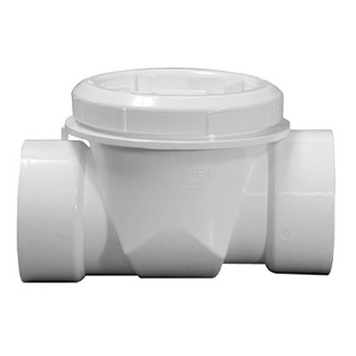 JONES STEPHENS CORPORATION BO4400 Backwater Valve 4" PVC