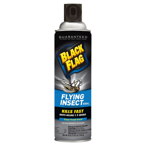 Black Flag Flying Insect Killer Aerosol Spray Pale Yellow