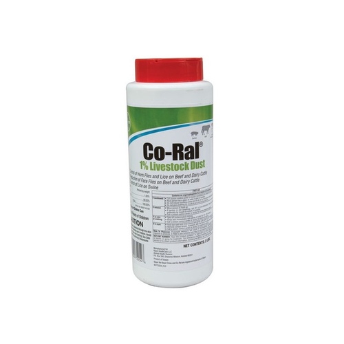 Bayer Animal Health 003-80772254 Co-Ral 1% Livestock Dust 2-LB