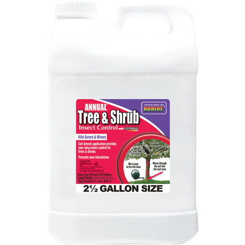 Annual Tree & Shrub Insect Control with Systemaxx Concentrate - 2.5 gallons