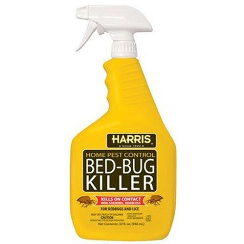 Bed Bug Killer, Liquid, Spray Application, 32 oz Clear