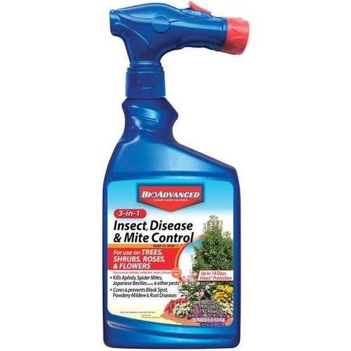 3-in-1 Insect, Disease, & Mite Control Ready-to-Use Spray - 32 oz.