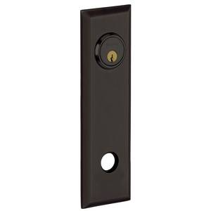 9-2/5" Square Entry Rose Pair Oil Rubbed Bronze Finish