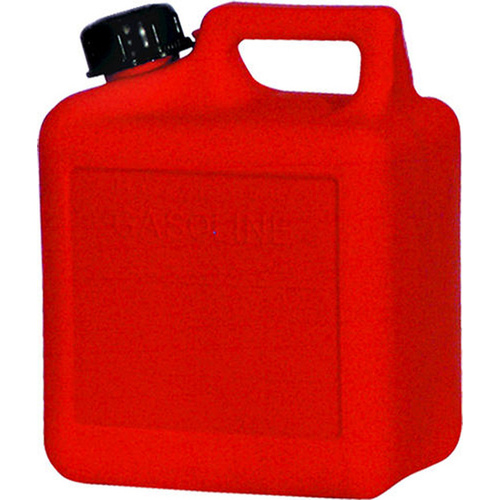 Midwest Canvas 1100-XCP12 Gas Can, Self-Venting, Red Plastic, 1.25-Gallons - pack of 12