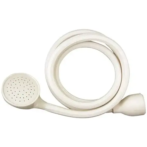 Portable Handheld Shower Sprayer White White