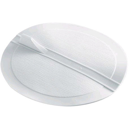 Drain Stopper 4-3/4" White Rubber White