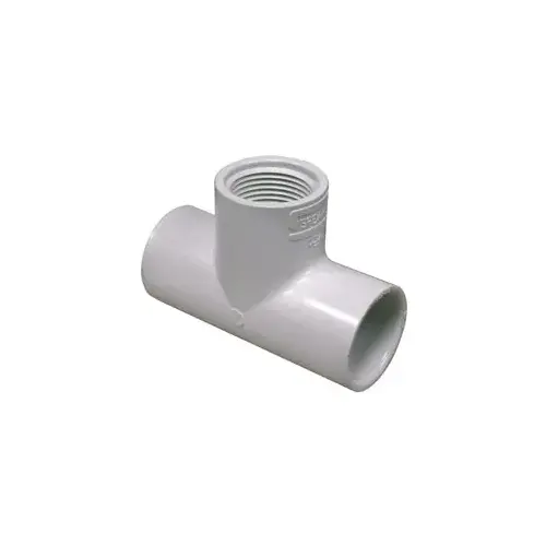 WESTLAKE PIPE AND FITTINGS 402020 2" Slip X Slip X Fpt Sch40 Tee