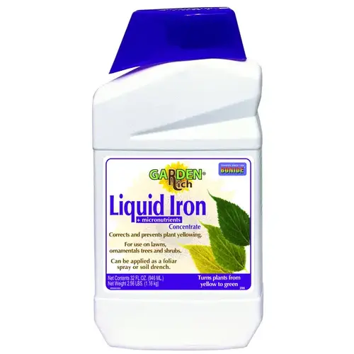 BONIDE GARDEN RICH LIQUID IRON PLUS MICRONUTRIENTS - 32 OZ Dark Brown