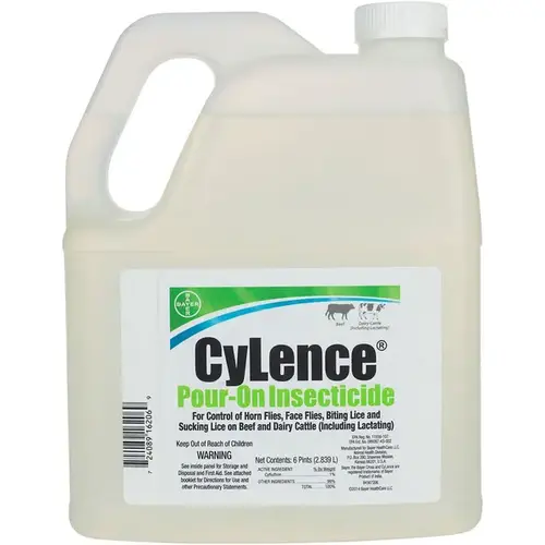 Bayer Animal Health 003-84282561 CyLence Pour-On 6-Pints