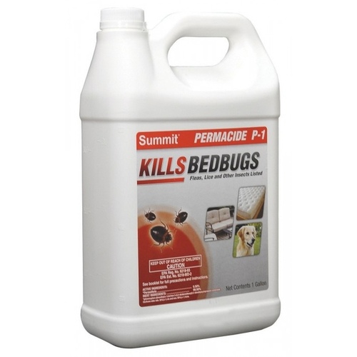 SUMMIT CHEMICAL CO 013-4 Summit Permacide P-1 Bed Bug Killer One Gallon