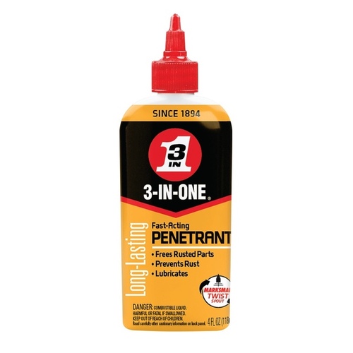 3-IN-ONE 120015 3-In-One Fast-Acting Penetrant Light Brown