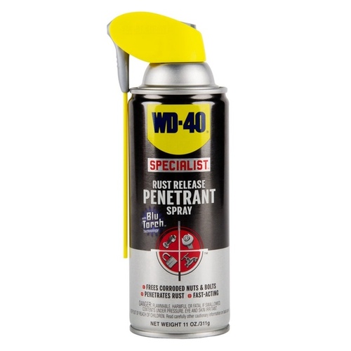 WD-40 300004 WD-40 Specialist Rust Release Penetrant Spray, 11 oz. Clear