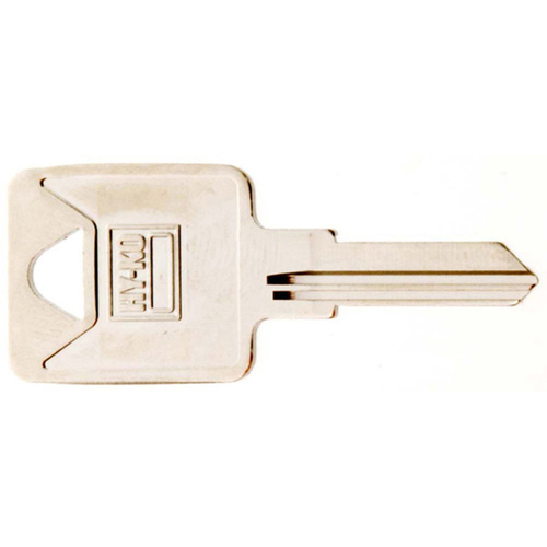 Key Blank, Brass, Nickel, For: Trimark Cabinet, House Locks and Padlocks - pack of 10