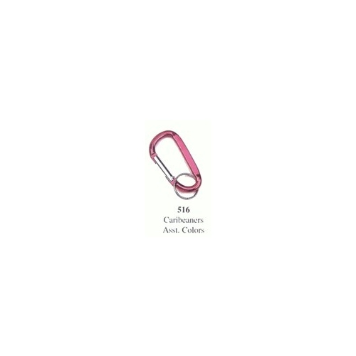 Hardware Mercantile International, LLC 20620269 Carabiner 2.5" Aluminum with Key Ring Assorted Colors