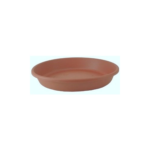 HC Companies SLI08000E35C024-XCP24 Plant Saucer Classic 1.5" H X 8.38" D Plastic Traditional Clay Clay - pack of 24