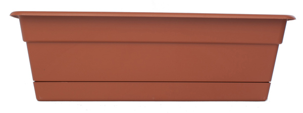 Bloem DCBT30-46 Window Box 5.75" H X 30" W X 7.5" D Plastic Terracotta Terracotta