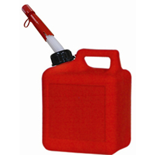 Gas Can FlameShield Safety System Plastic 1 gal Red