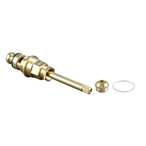 Diverter Stem, Brass, Brushed Nickel, 5-39/64 in L