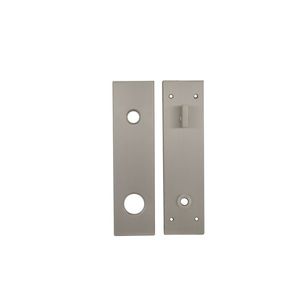 R048 Rose Entry Egress Kit with Knob Adaptor Satin Nickel Finish