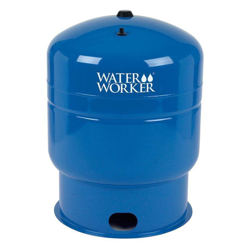 Pre-Charged Well Tank, 44 gal Capacity, 100 psi Working, Steel Blue