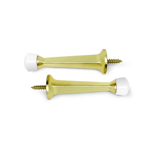 Grip Tight Tools 211BL Door Stop - Rigid 3" - Brass