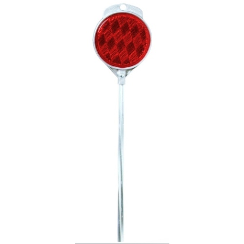 Hy-Ko DM300R48 Hy-Ko Reflective Driveway Marker - Red Fiberglass