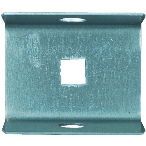 Western Products of Indiana 2-EB Box Rail End Cap - Galvanized Steel