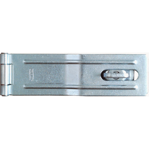 V32 Series Safety Hasp, 6 in L, 1-3/4 in W, Steel, Zinc, 0.41 in Dia Shackle, Swivel Staple