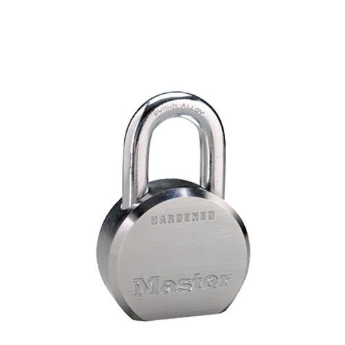 Master Lock Company 6230KALH 10G235 2-1/2 inch Solid Boyd Padlock with 2 inch Shackle Chrome