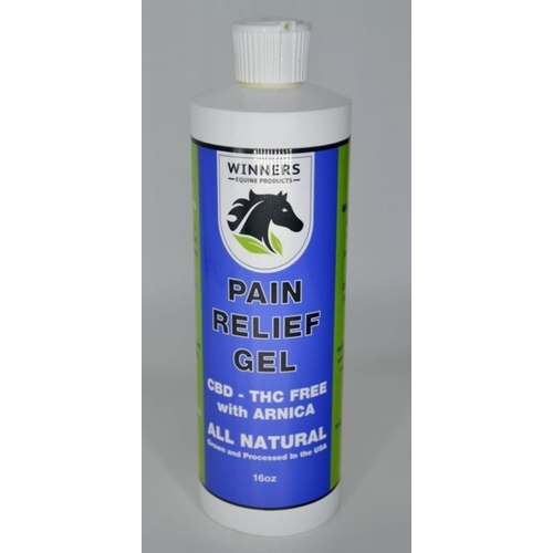 Winners All Natural CBD with Arnica Pain Relief Gel 16-oz