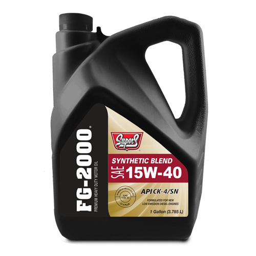 Fleetgard Heavy Duty Engine Oil SAE 15W40, Gallon - pack of 3