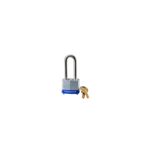 1-9/16 In. Wide Laminated Steel Body, 2 In. Tall 9/32 In. Diameter Hardened Steel Shackle, 4-Pin W1 Cylinder