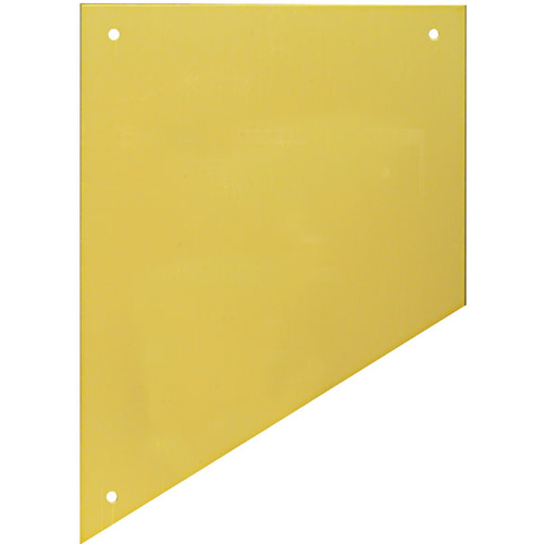 Door Kick Plate 8" x 34" - Brass