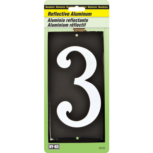 Numbering Aluminum Colonial Style 3.5" (#3)