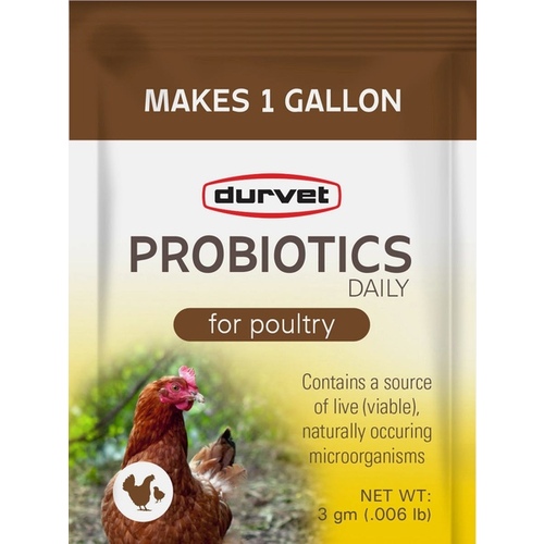 Probiotics Daily for Poultry 3-GM Packet pack of 40