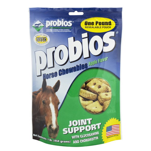 Vets Plus 022-CHR752 Vets Plus Probios Hip and Joint Horse Treats - Apple Flavor