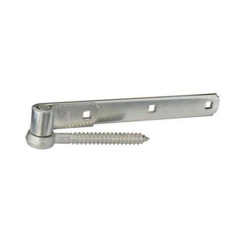 National Hardware N129767 290BC 12" Screw Hook / Strap Hinge Zinc Plated Finish