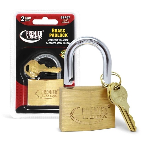 1-3/4" Brass Lock