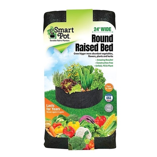 SMART POTS ROUND RAISED BED 24"