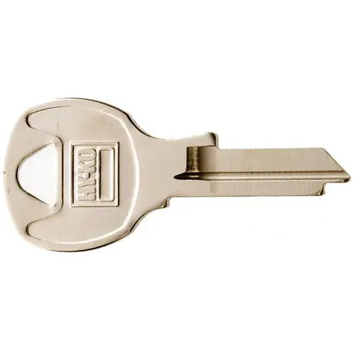 Key Blank, Brass, Nickel, For: National Cabinet, House Locks and Padlocks - pack of 10