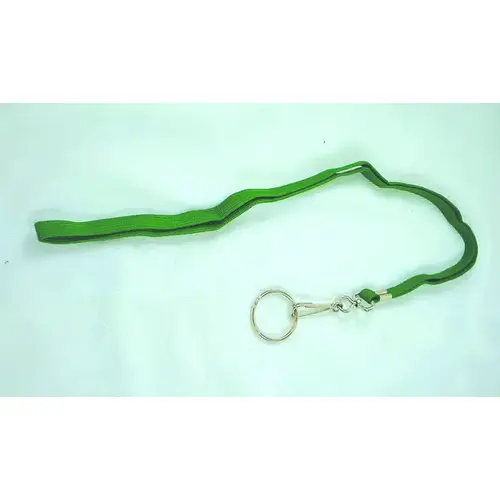 Lanyard 18" with Clip and 1.5" Key Ring Assorted Colors