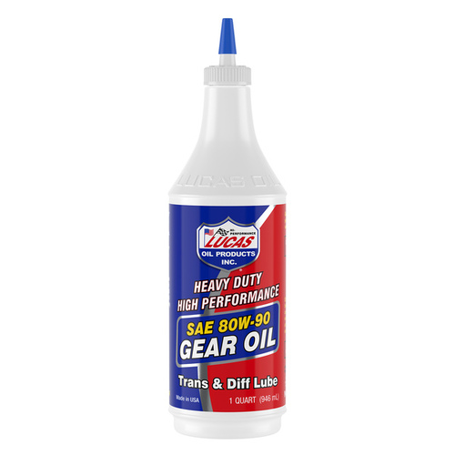 Gear Oil, 80W-90, 1 qt Bottle - pack of 12